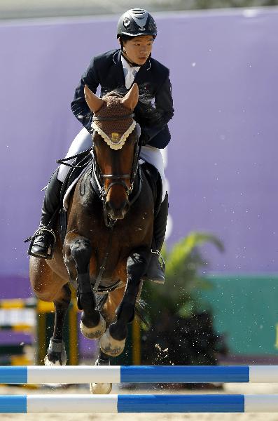 感受中國力量中國馬術(shù)亮相世界賽場(chǎng)