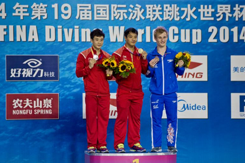 跳水世界杯上海閉幕 好視力科技為EYE添彩